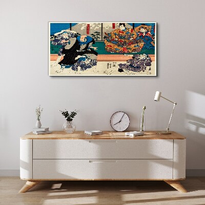 Traditional Japanese stage Canvas wall art