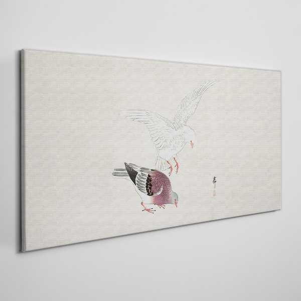 Birds on the move Canvas wall art