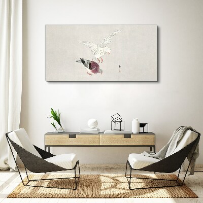 Birds on the move Canvas wall art
