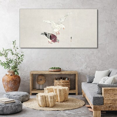 Birds on the move Canvas wall art