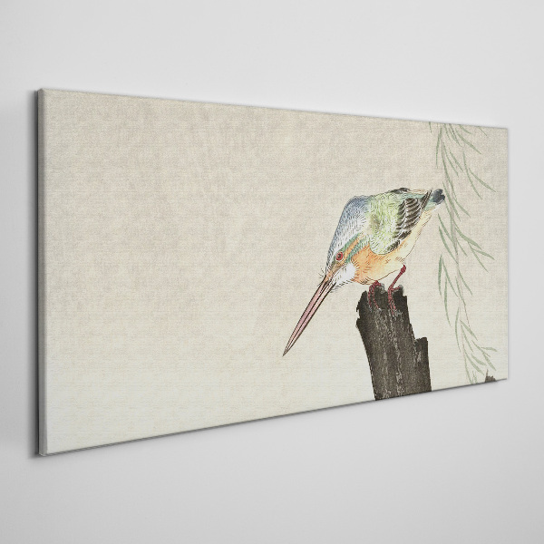 Golden Tern in Nature Print on canvas