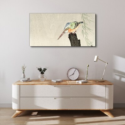 Golden Tern in Nature Print on canvas