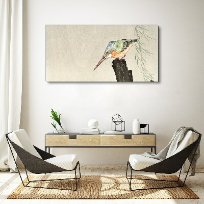 Golden Tern in Nature Print on canvas