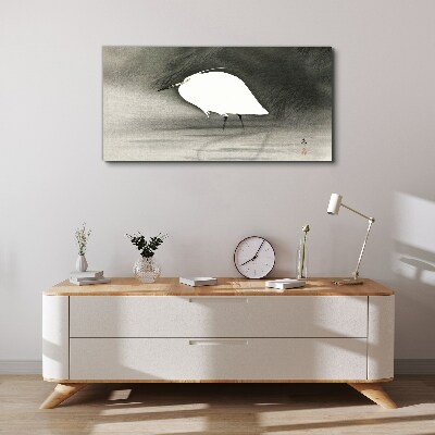 Animal bird water Canvas Wall art