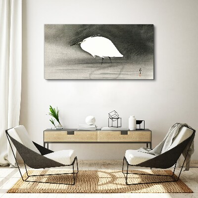 Animal bird water Canvas Wall art