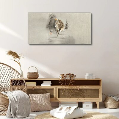 Animal bird water Canvas Wall art