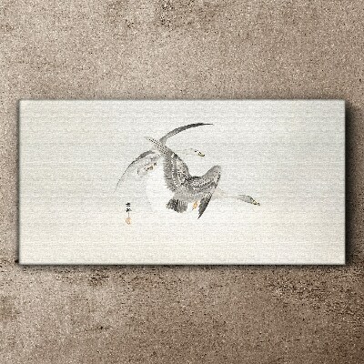 Flight of the Wild Geese Print on canvas