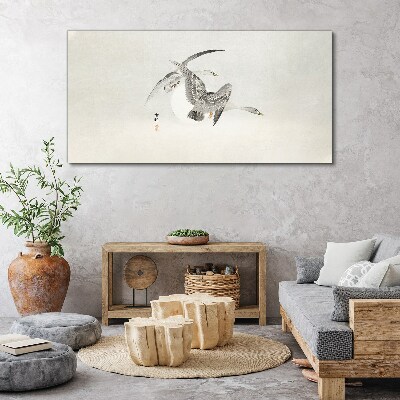 Flight of the Wild Geese Print on canvas