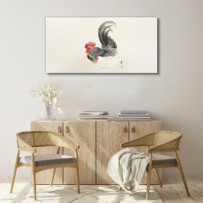 Animal bird chicken Canvas Wall art
