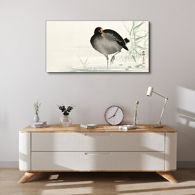 Animal bird water Canvas Wall art