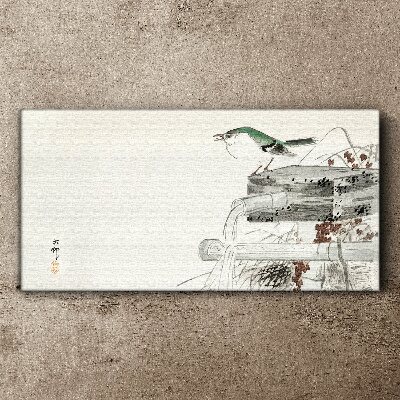 Animal bird water Canvas Wall art