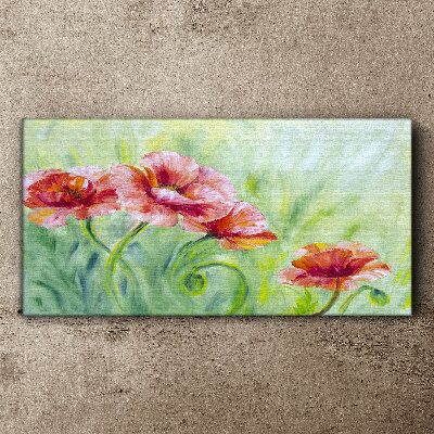 Flowers plants Canvas Wall art