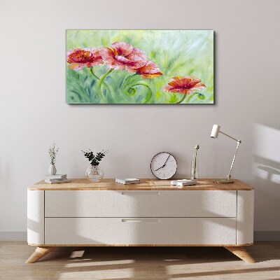 Flowers plants Canvas Wall art