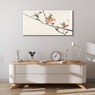 Branches flowers nature Canvas Wall art