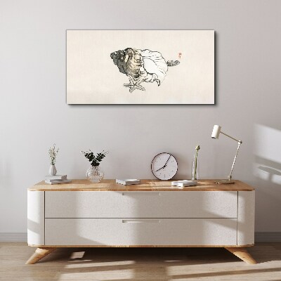 Sea star shell Print on canvas