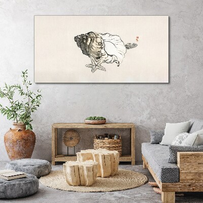 Sea star shell Print on canvas