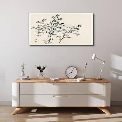 Asian tree branches Canvas Wall art