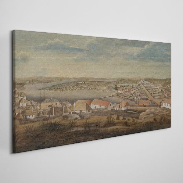 Sydney 1800 Canvas wall art