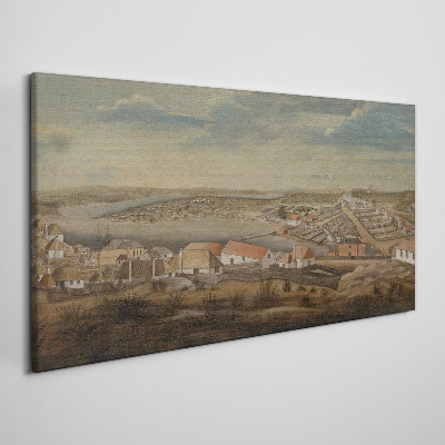 Sydney 1800 Canvas wall art