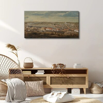 Sydney 1800 Canvas wall art