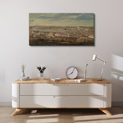Sydney 1800 Canvas wall art