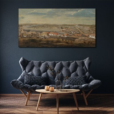 Sydney 1800 Canvas wall art