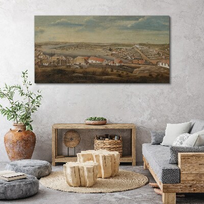 Sydney 1800 Canvas wall art