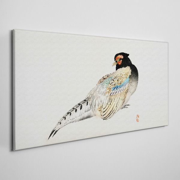 Pheasant in Elegant Plumage Print on canvas