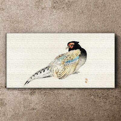 Pheasant in Elegant Plumage Print on canvas