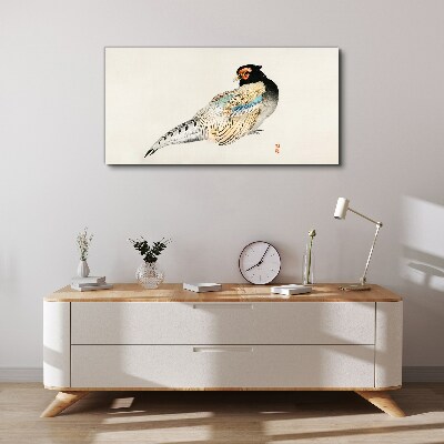 Pheasant in Elegant Plumage Print on canvas