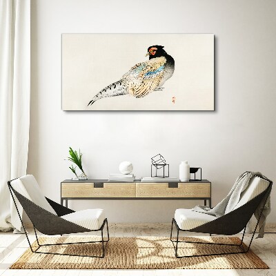 Pheasant in Elegant Plumage Print on canvas