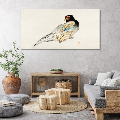 Pheasant in Elegant Plumage Print on canvas