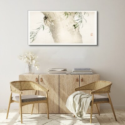 Insect leaves tree branches Canvas Wall art