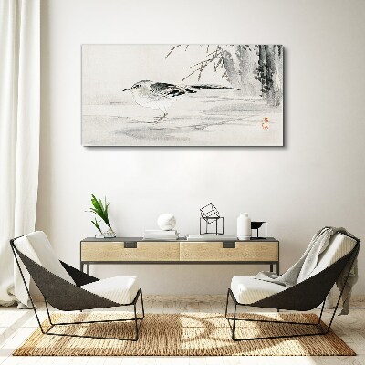 Winged peace over the water Print on canvas