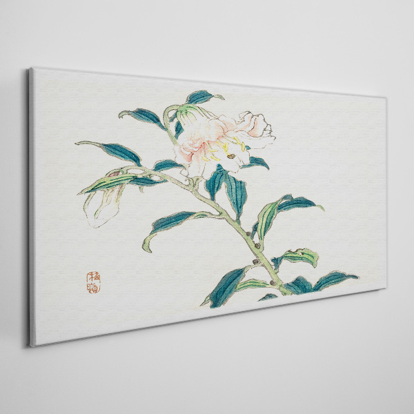Floral elegance Canvas wall art