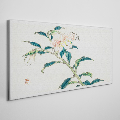 Floral elegance Canvas wall art