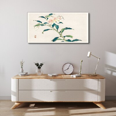Floral elegance Canvas wall art