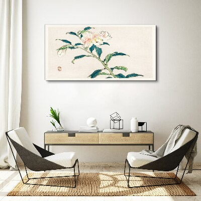 Floral elegance Canvas wall art