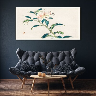Floral elegance Canvas wall art