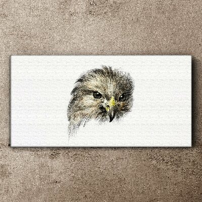 Figure animal bird Canvas Wall art