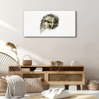 Figure animal bird Canvas Wall art