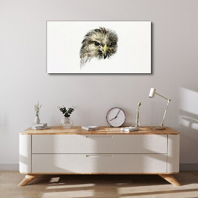 Figure animal bird Canvas Wall art