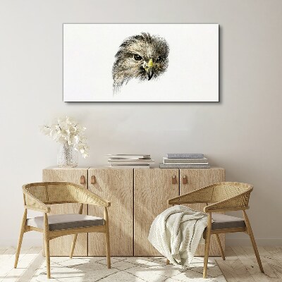 Figure animal bird Canvas Wall art