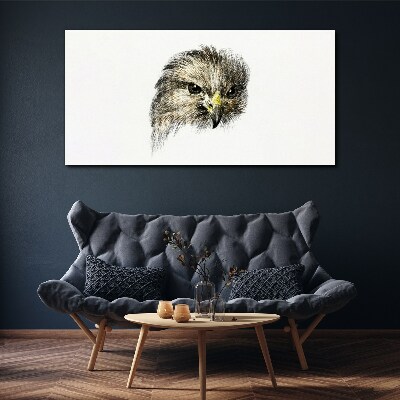 Figure animal bird Canvas Wall art