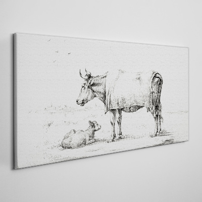 Peace in the Pasture Print on canvas