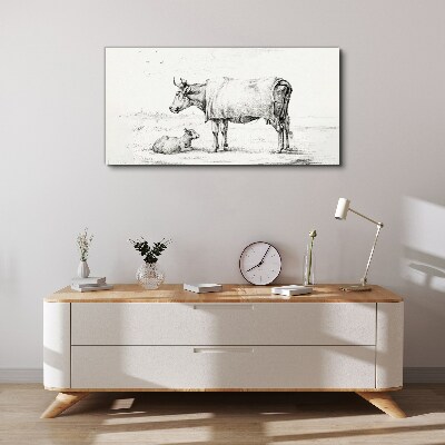 Peace in the Pasture Print on canvas