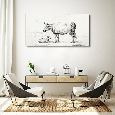 Peace in the Pasture Print on canvas