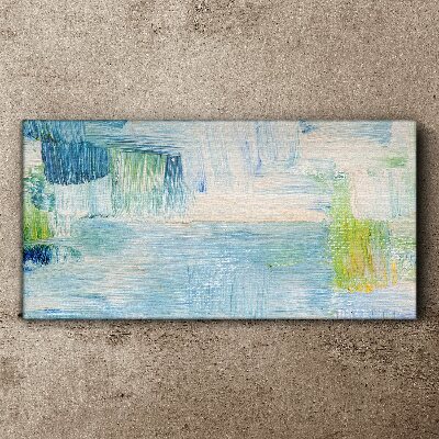 Tranquil Water Shades Print on canvas