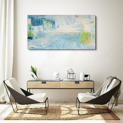 Tranquil Water Shades Print on canvas