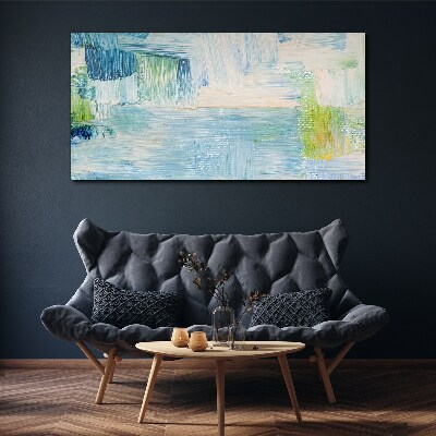 Tranquil Water Shades Print on canvas